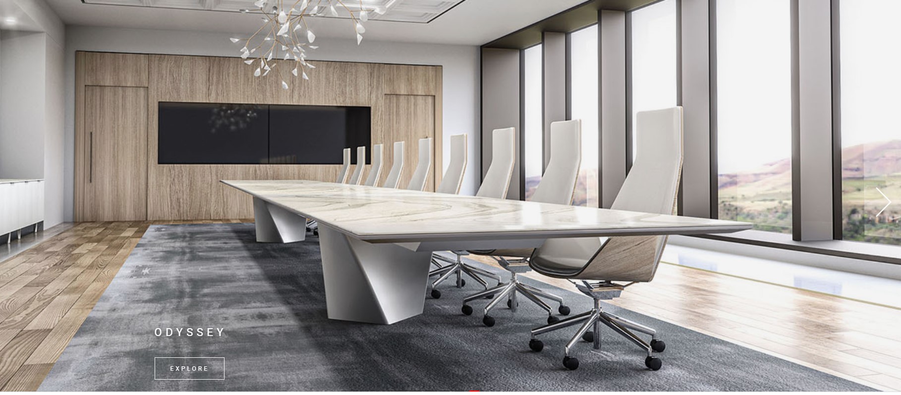 Long special board room table
